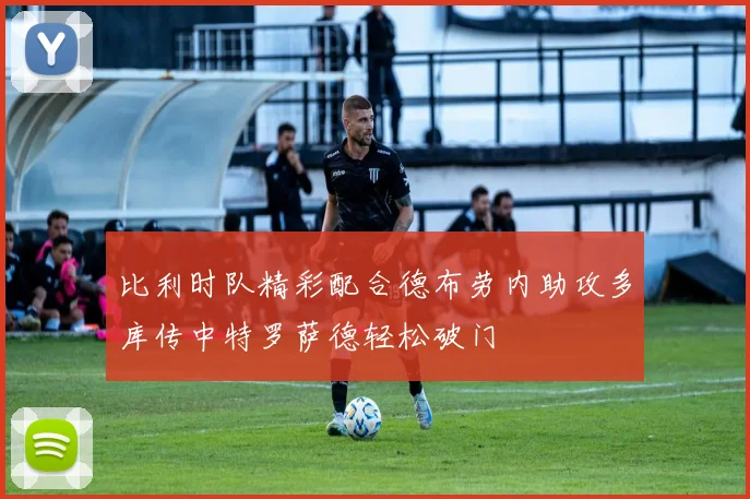 比利时队精彩配合德布劳内助攻多库传中特罗萨德轻松破门